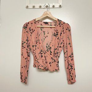 Topshop Pink Top In Women